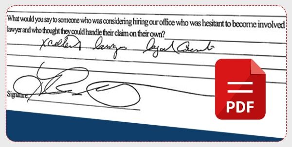 Kansas City Accident Injury Attorneys Client Testimonial