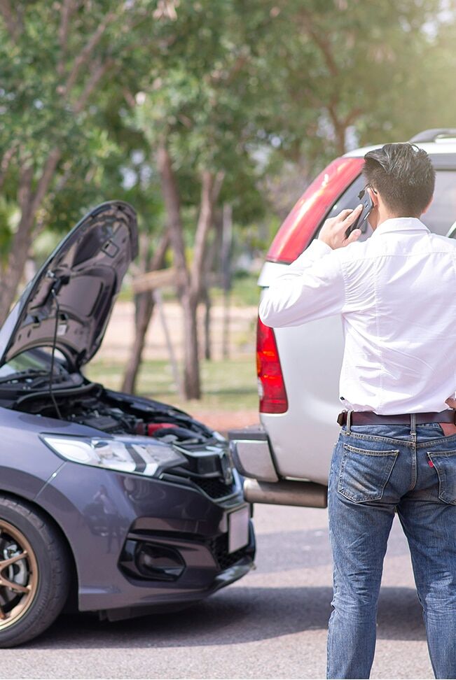 reporting car accident in KC